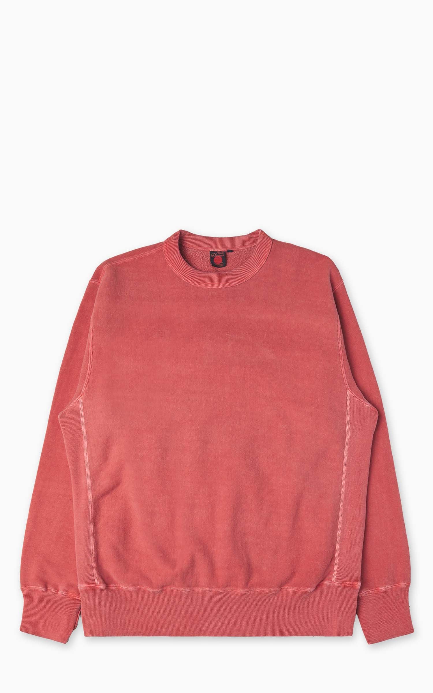 Studio D'Artisan 8185 "Bengala-Dye" Loop Wheel Sweatshirt Red