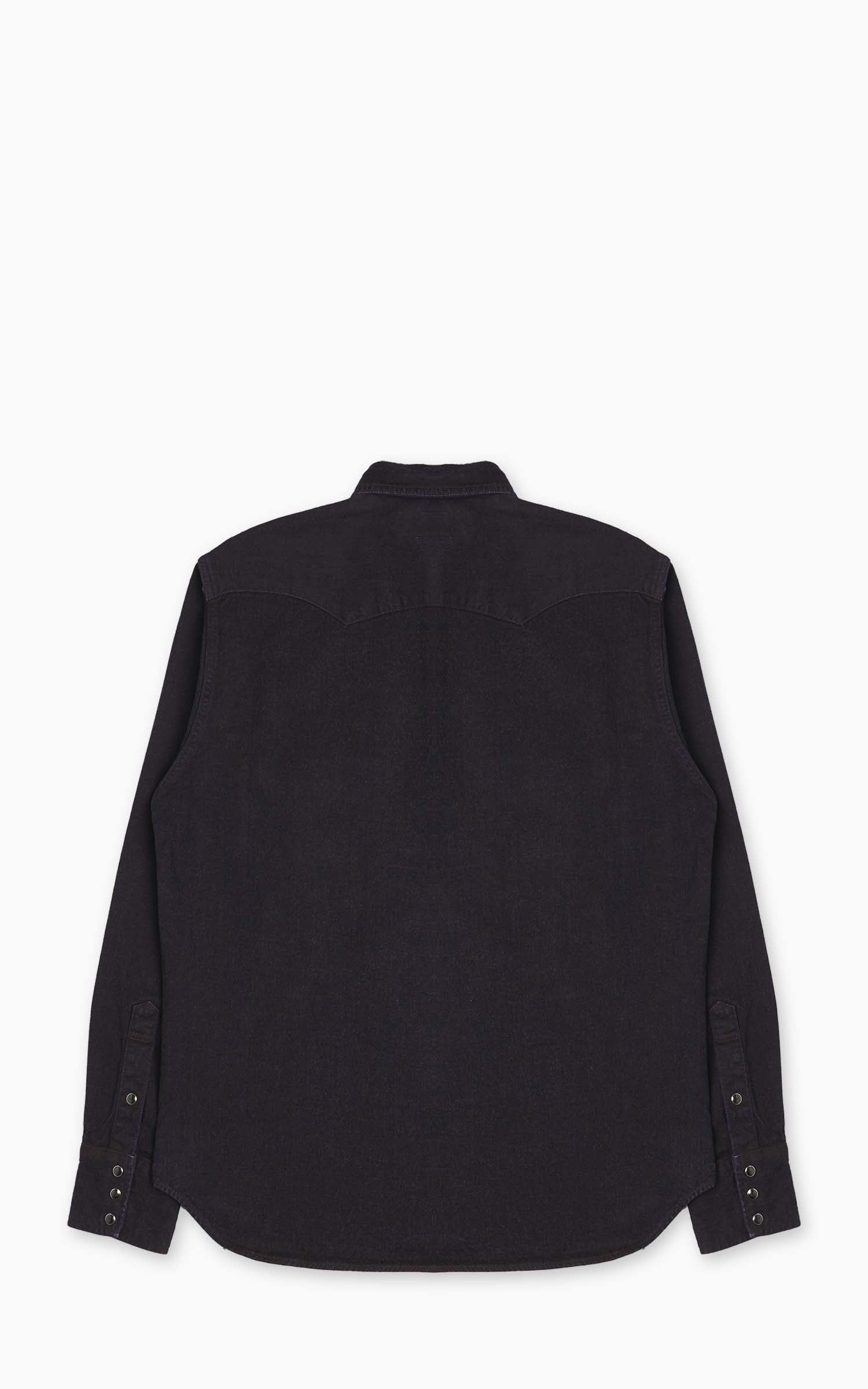 Studio D'Artisan D5727 "Bengala-Dye" Denim Western Shirt Red