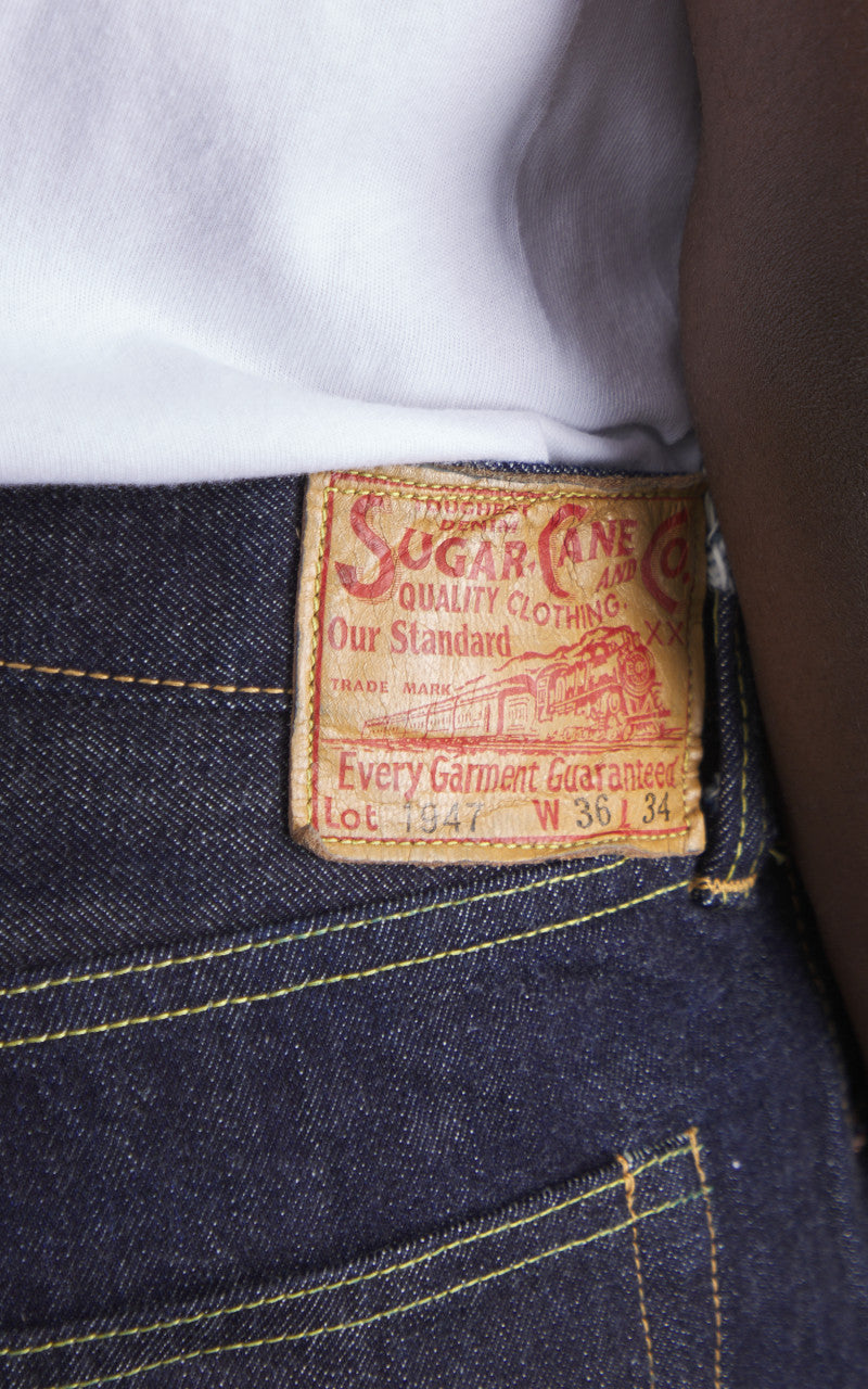 Sugar Cane SC41947 Standard Denim 1947 Model One Wash Indigo