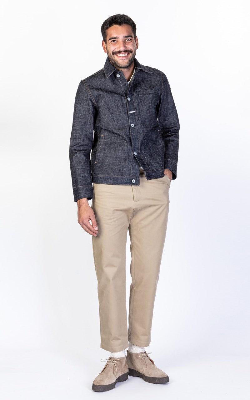 Rogue Territory Supply Jacket Cryptic Indigo 13.5oz