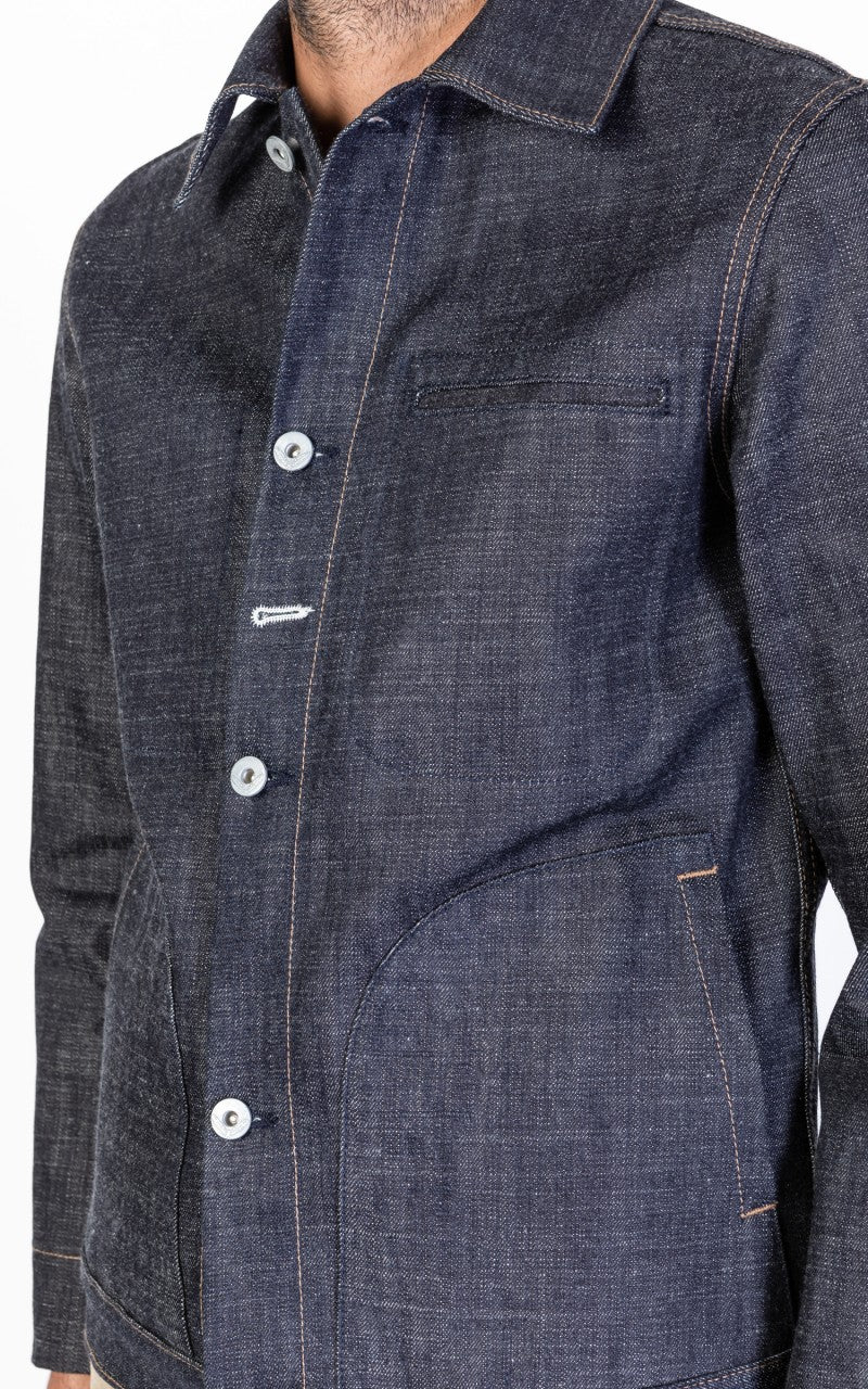 Rogue Territory Supply Jacket Cryptic Indigo 13.5oz