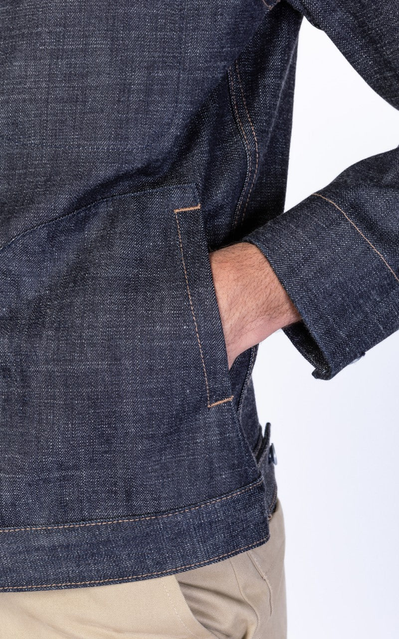 Rogue Territory Supply Jacket Cryptic Indigo 13.5oz