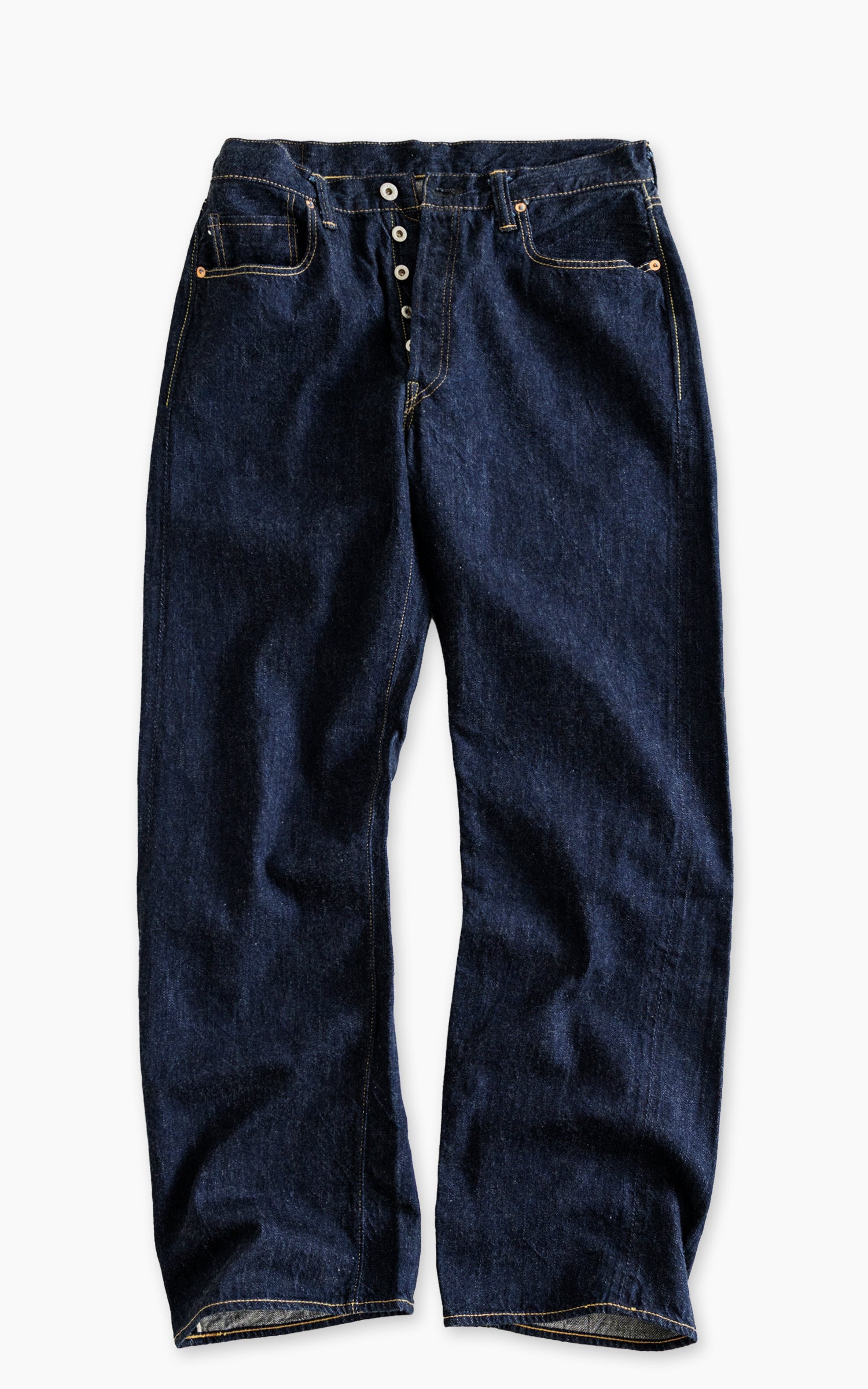 Fullcount S0105SSW WWII Model Denim Pants One Wash Indigo 11.5oz