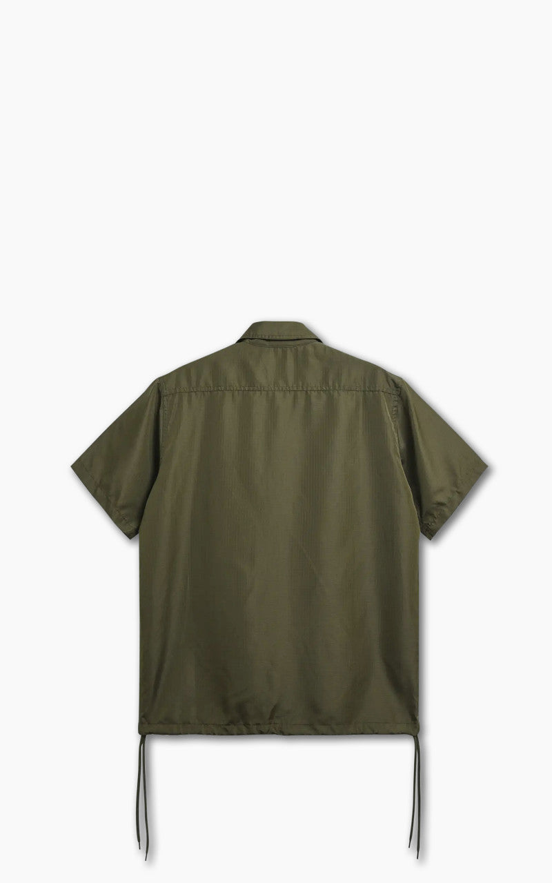 Taion Military Half Sleeve Shirt Dark Olive