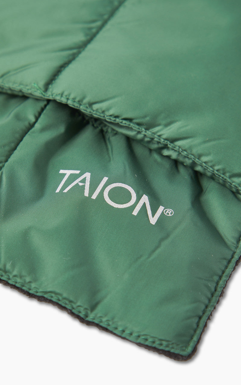 Taion Basic Down Scarf K.Green