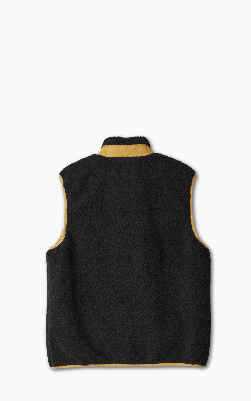 Taion Mountain Reversible Down x Boa Vest Beige/Black