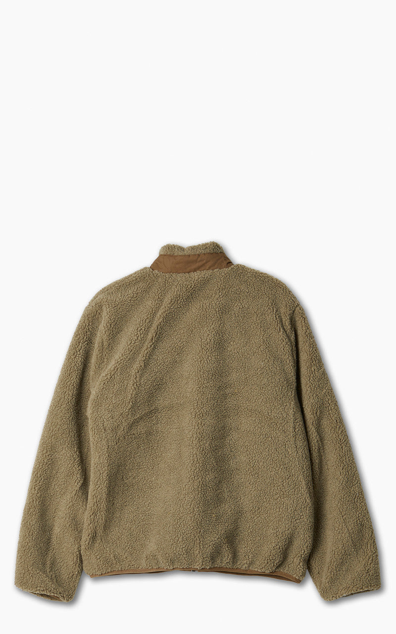 Taion Mountain Reversible Down x Boa Jacket Light Brown/Beige