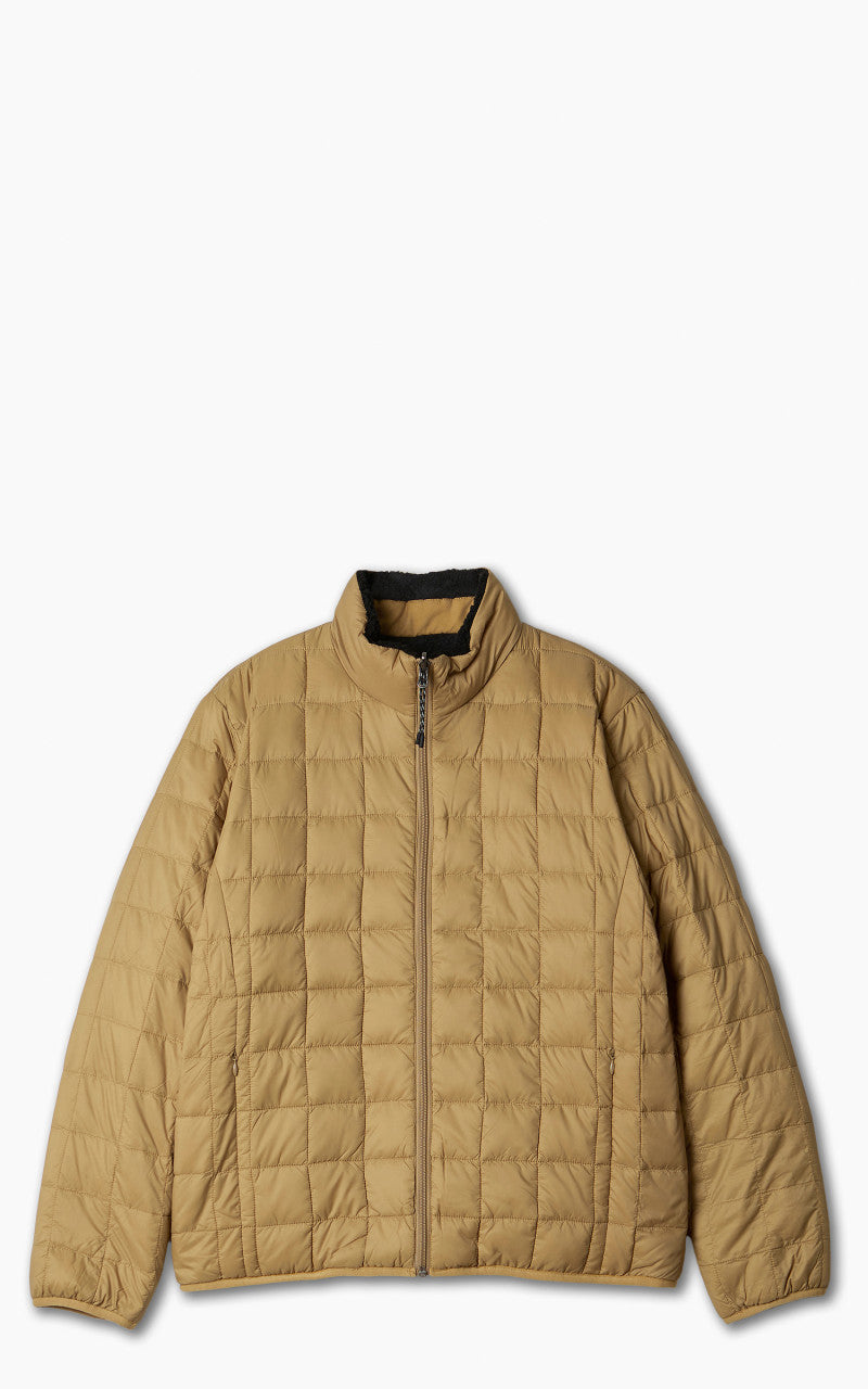 Taion Mountain Reversible Down x Boa Jacket Beige/Black