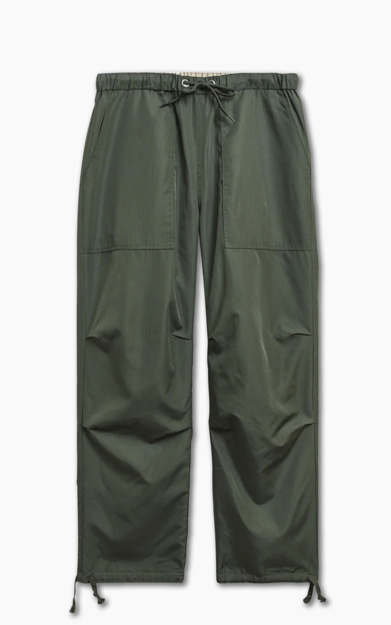 【OLIVE】REVERSIBLE NYLON*FLEECE PANTS Taion Military Reversible Pants Olive