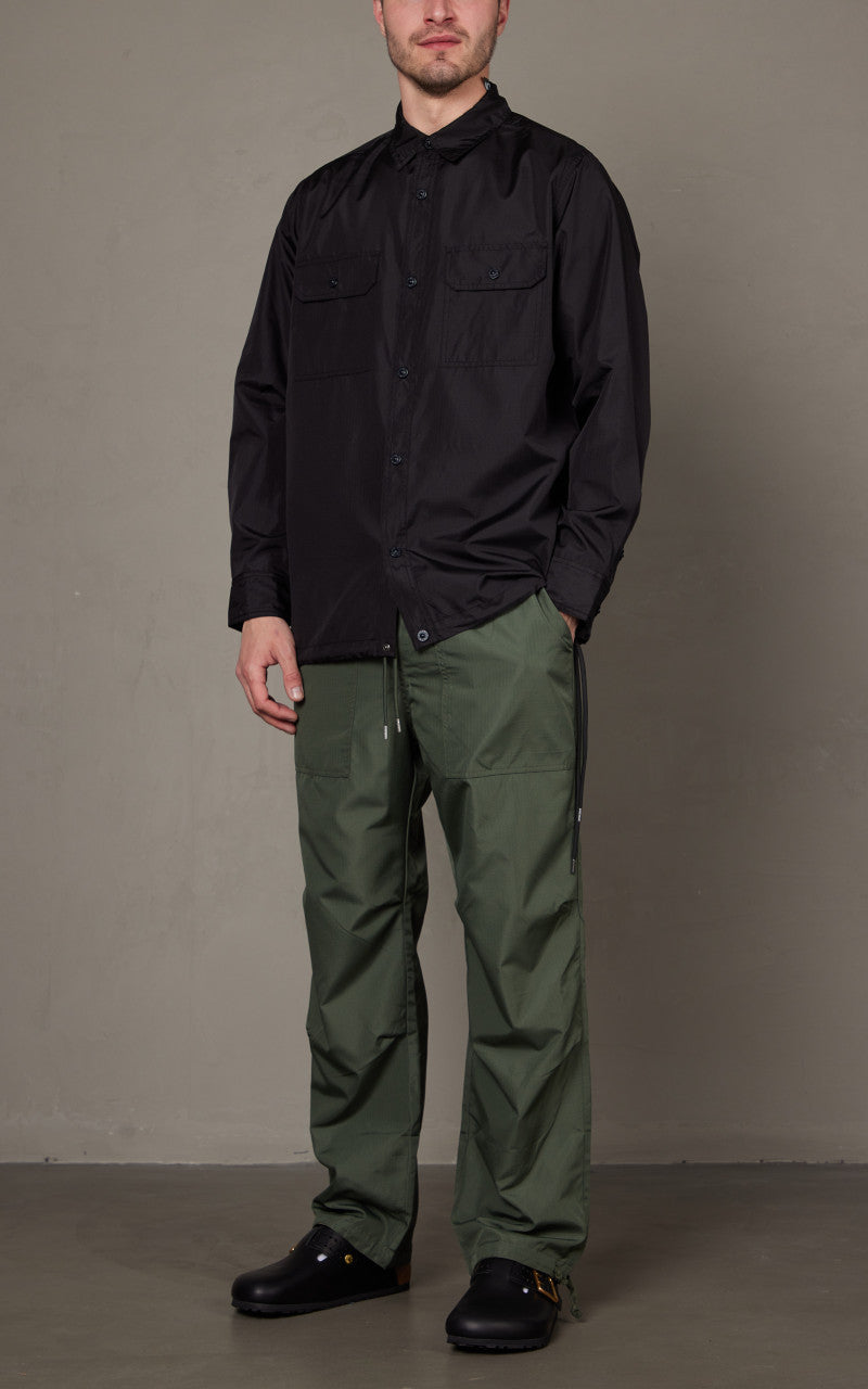 Taion Military Long Sleeve Shirt Black