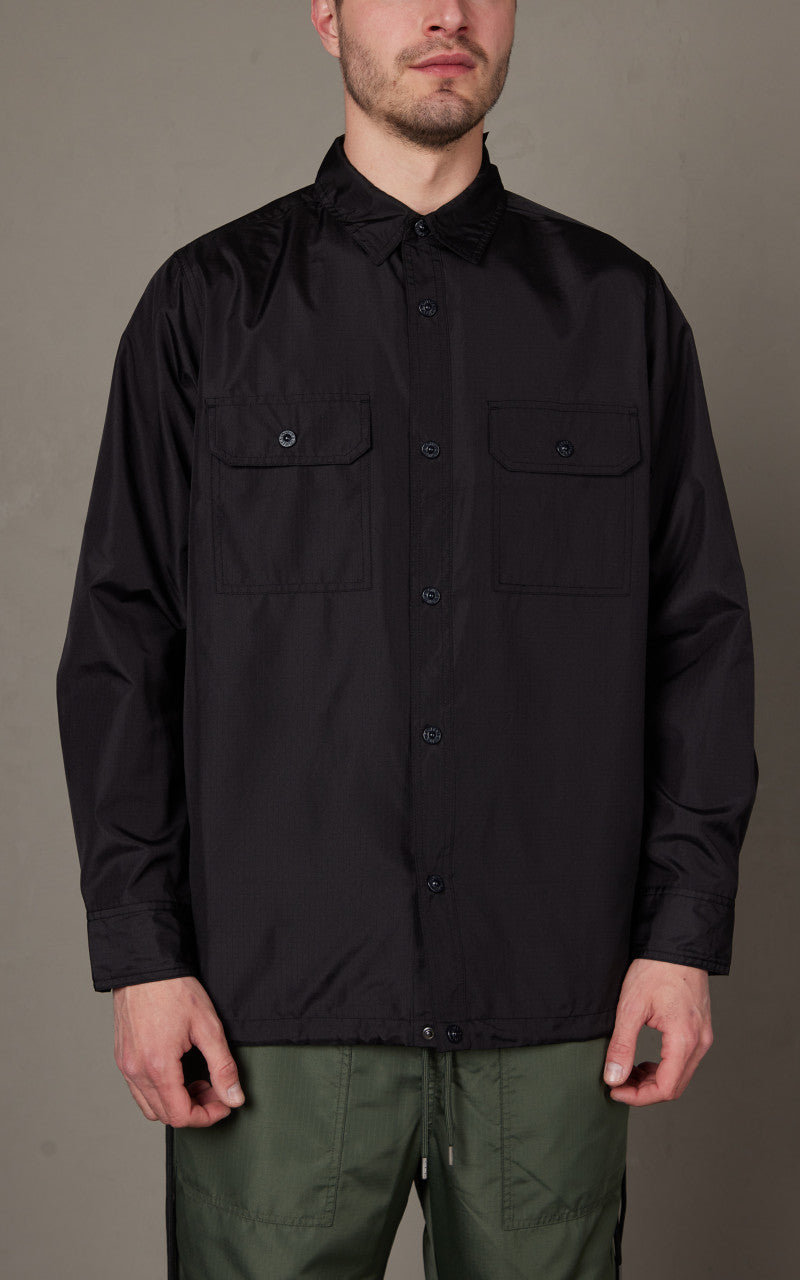 Taion Military Long Sleeve Shirt Black