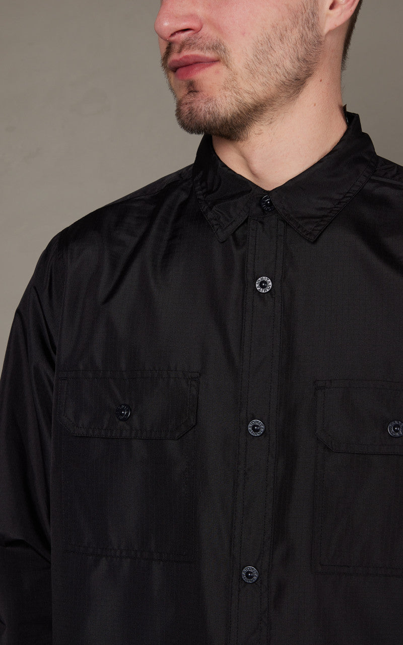 Taion Military Long Sleeve Shirt Black