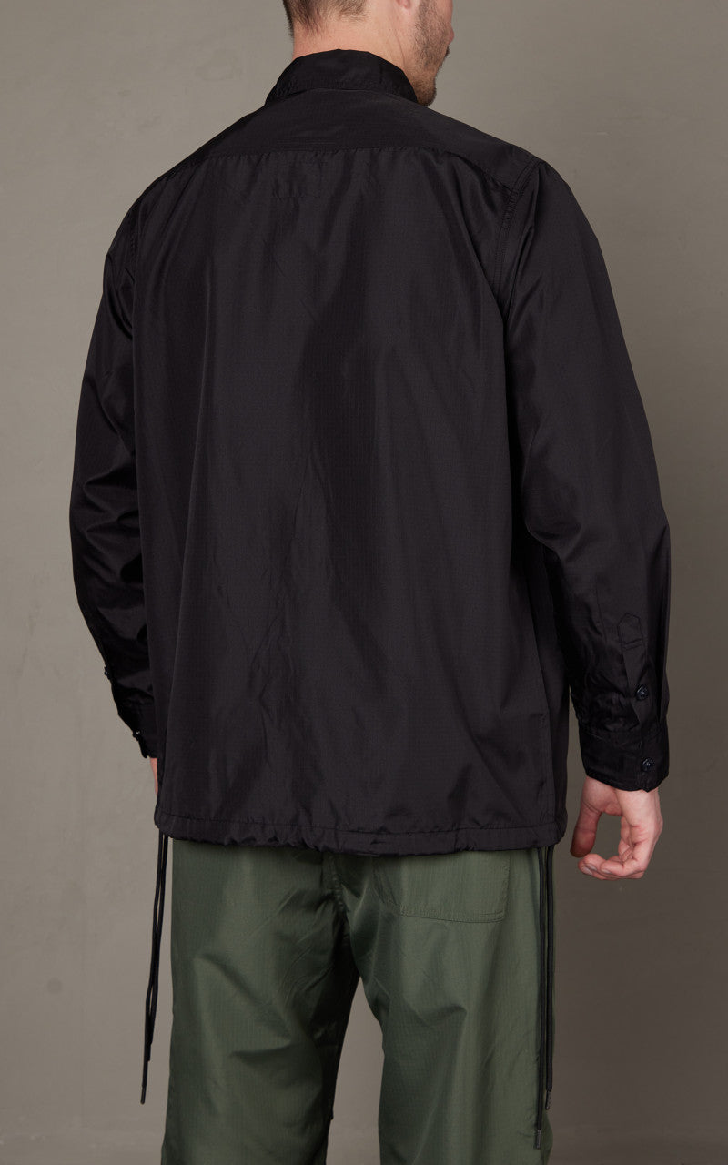 Taion Military Long Sleeve Shirt Black