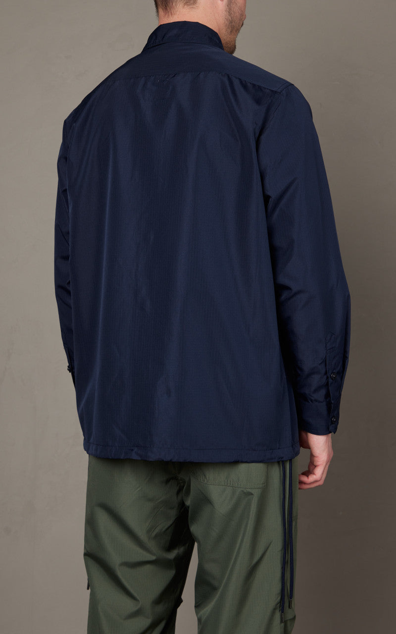 Taion Military Long Sleeve Shirt Dark Navy