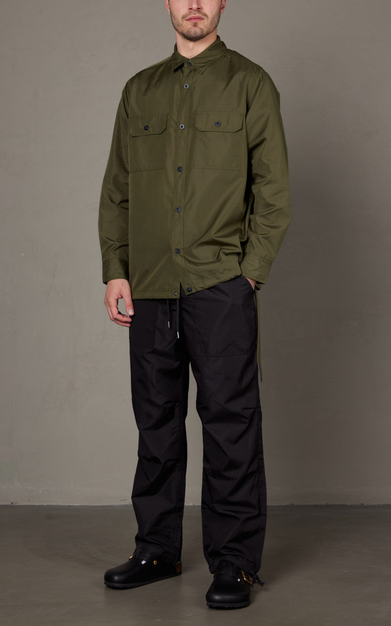 Taion Military Long Sleeve Shirt Dark Olive