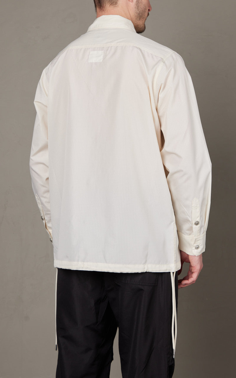 Taion Military Long Sleeve Shirt Off White