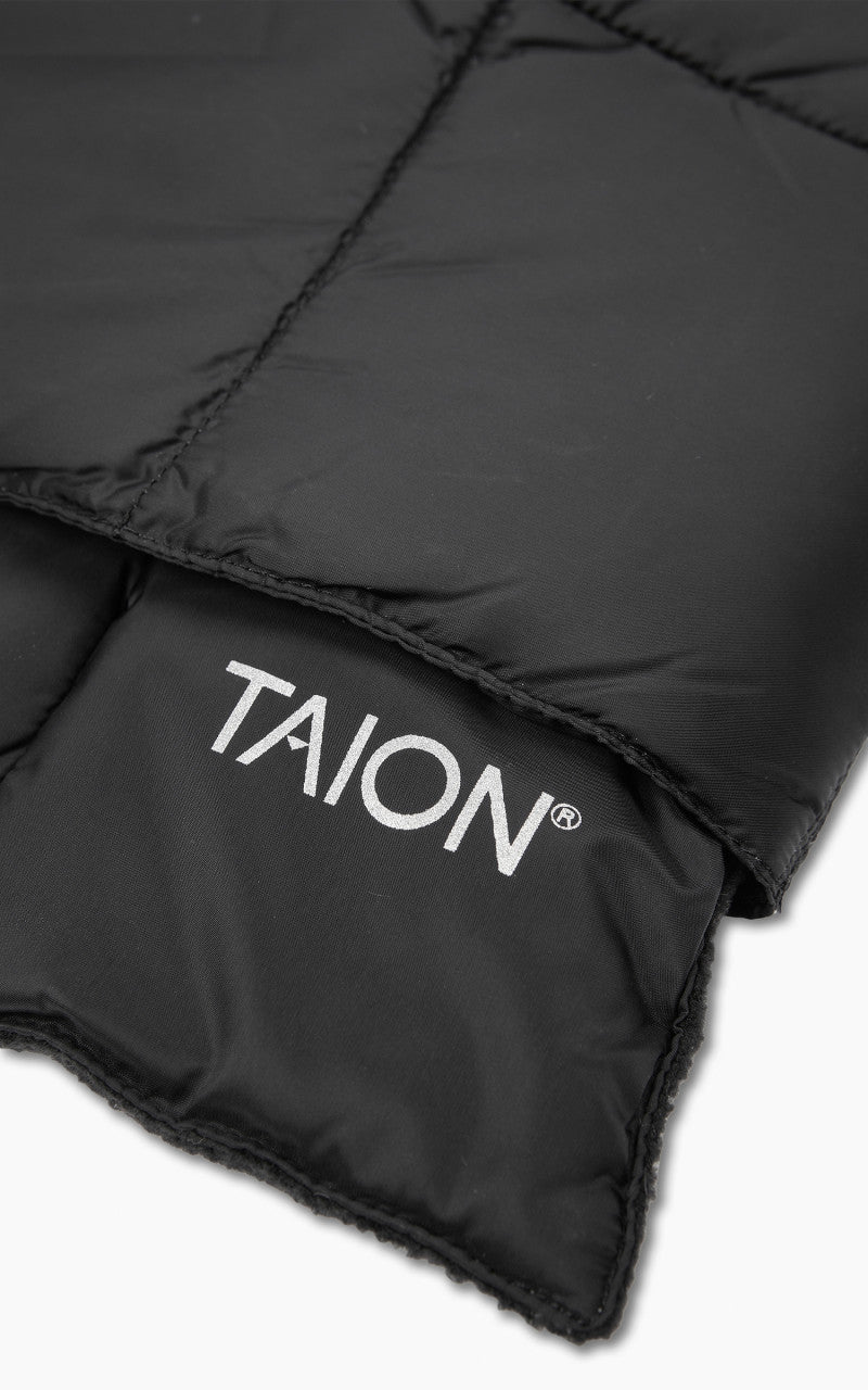 Taion Basic Down Scarf Black