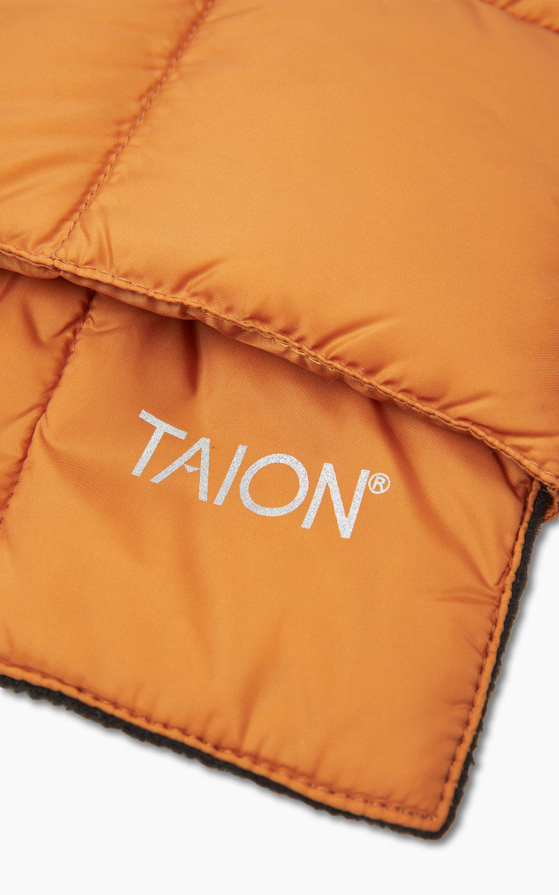 Taion Basic Down Scarf Dark Orange