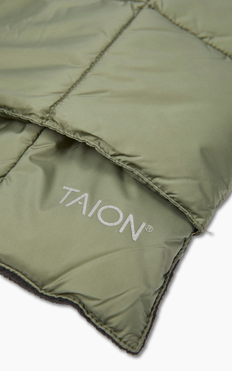 Taion Basic Down Scarf Olive