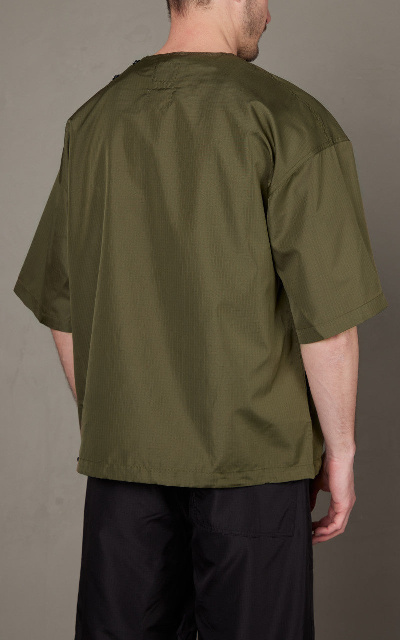 Taion Military Half Sleeve Cut Sew T-Shirt Dark Olive