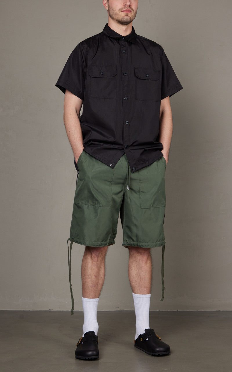Taion Military Reversible Shorts Olive