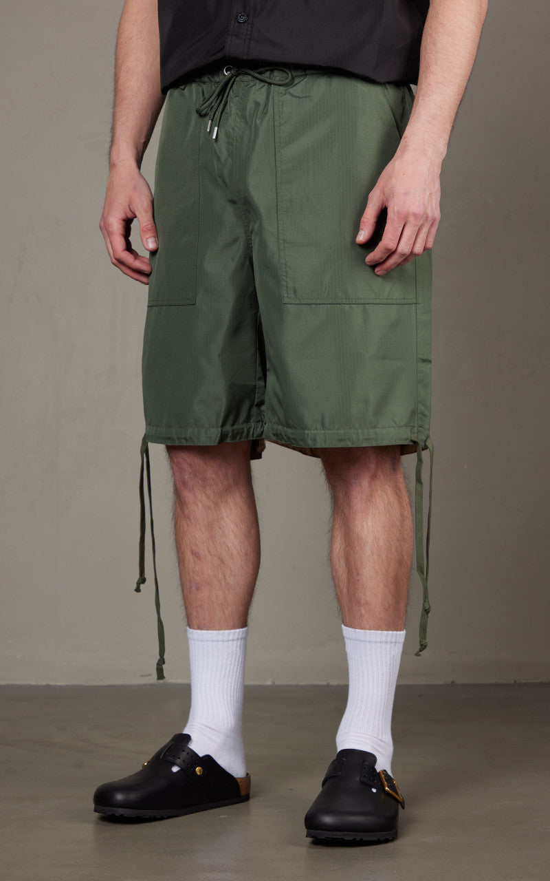 Taion Military Reversible Shorts Olive