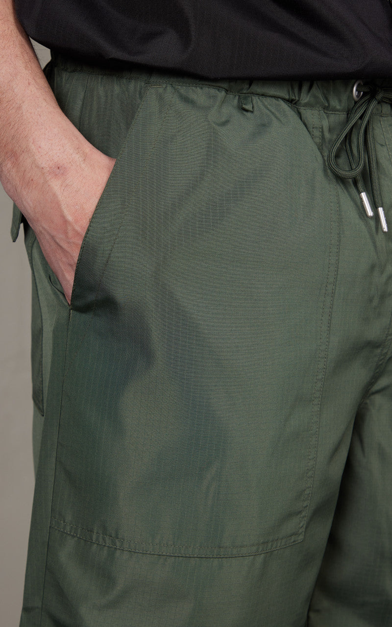 Taion Military Reversible Shorts Olive