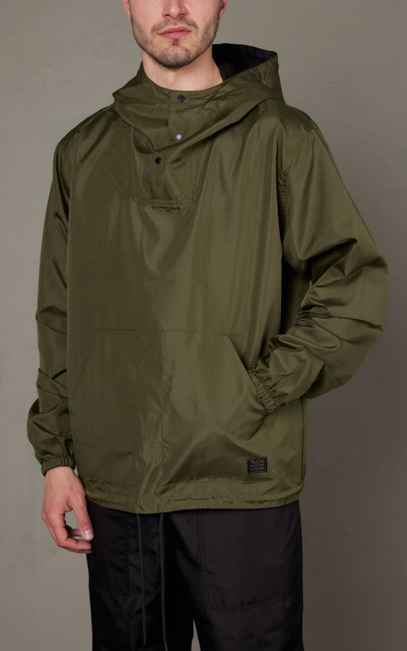 Taion Military Reversible Anorak Parka Black