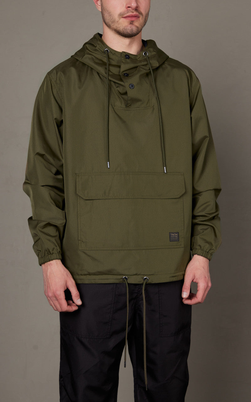 Taion Military Reversible Anorak Parka Dark Olive