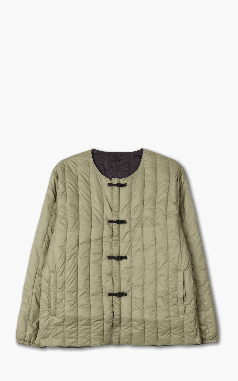 TAION × GRAMICCI × BEAMS REVERSIBLE COAT Taion Men's x Beams Lights Reversible Inner Down Jacket in Beige