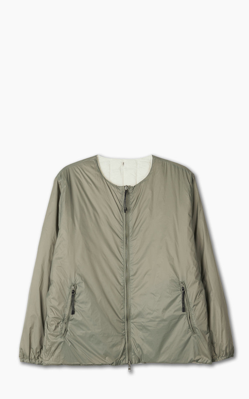 Taion x Beams Lights Reversible China Inner Jacket Off White/Sage