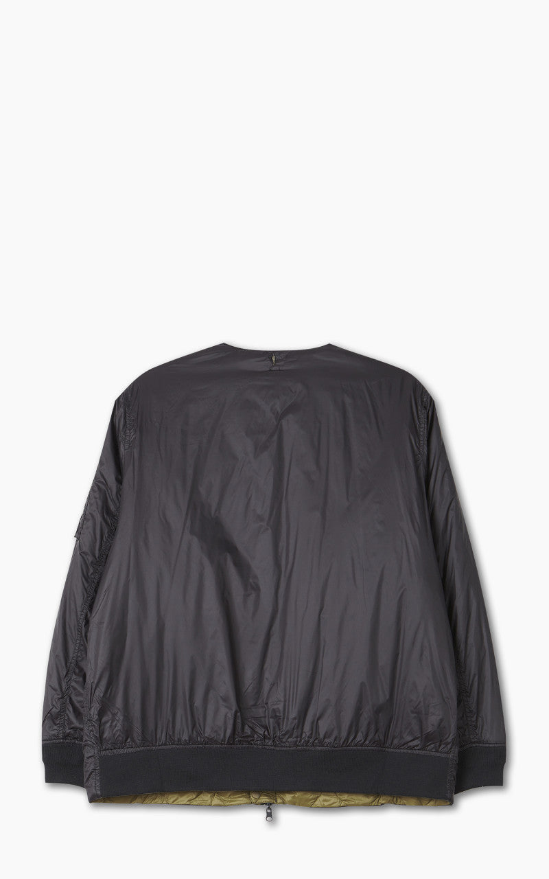 Taion x Beams Lights Reversible MA-1 Type Inner Down Jacket Black/Olive