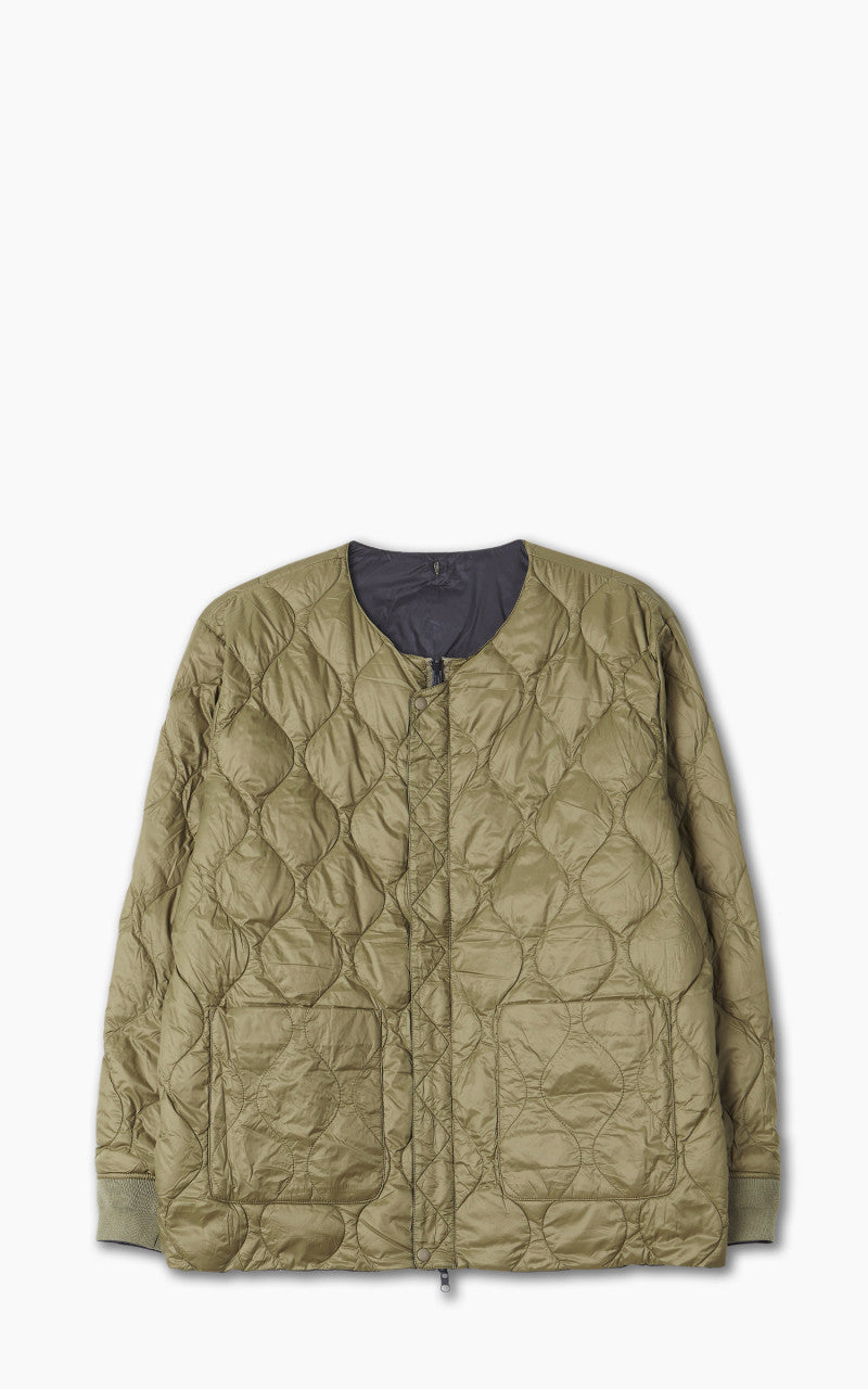 Taion x Beams Lights Reversible MA-1 Type Inner Down Jacket Black/Olive