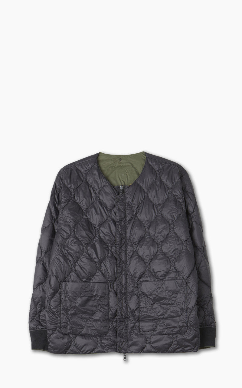 Taion x Beams Lights Reversible MA-1 Type Inner Down Jacket Cream/Black