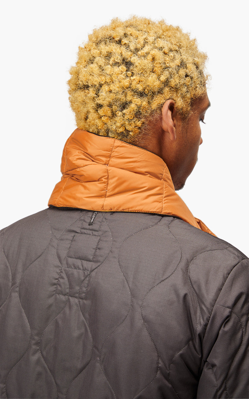 Taion Basic Down Scarf Dark Orange