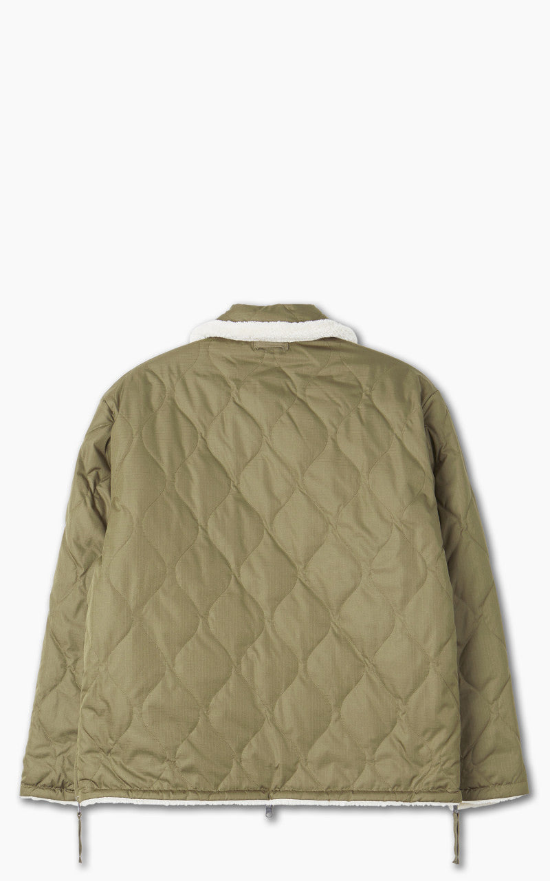 Taion Reversible Military Down Jacket Dark Olive/Cream