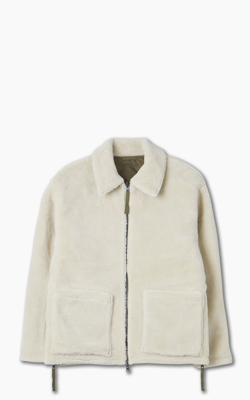 Taion Reversible Military Down Jacket Dark Olive/Cream