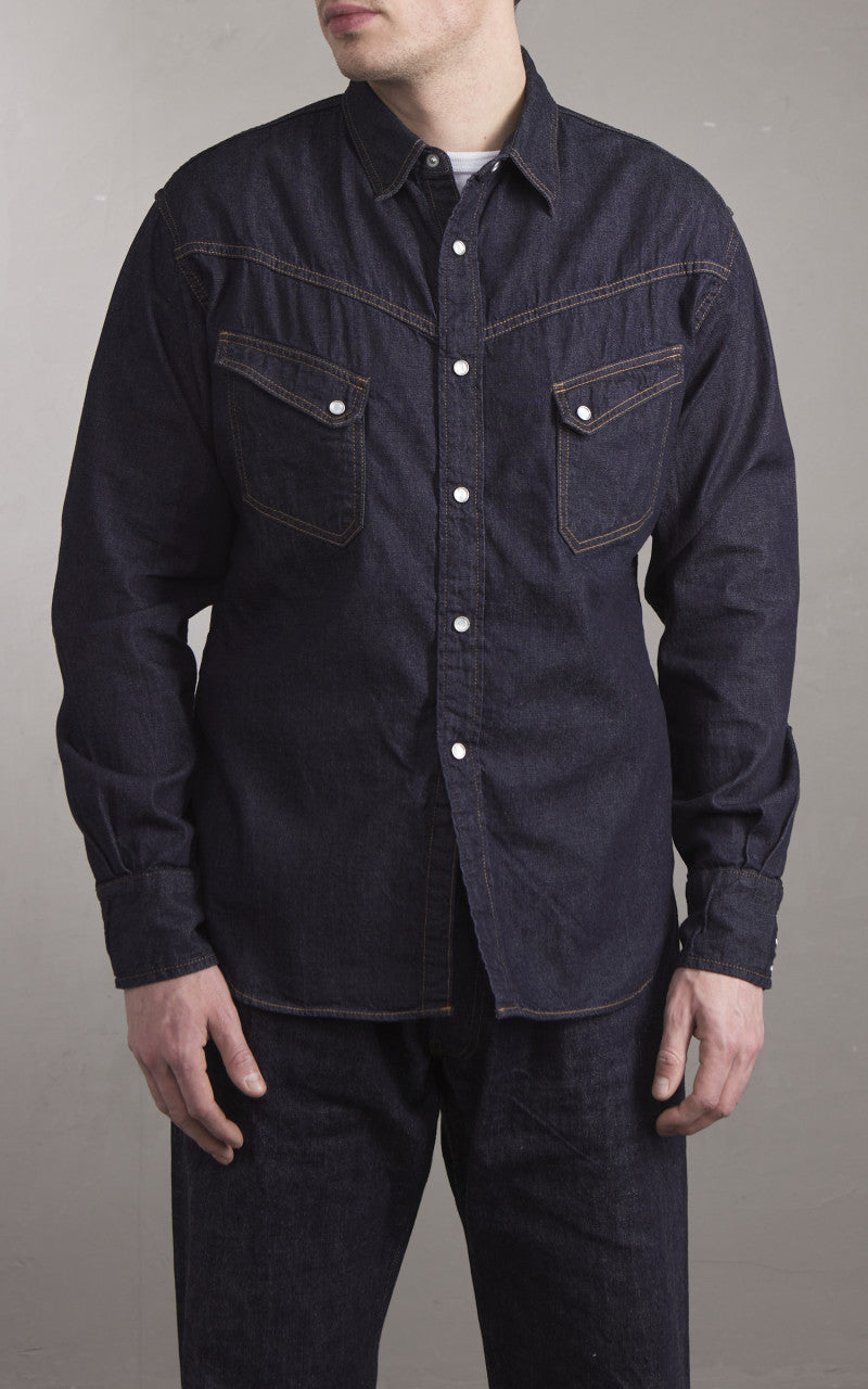 TCB Ranchman Denim Shirt Indigo