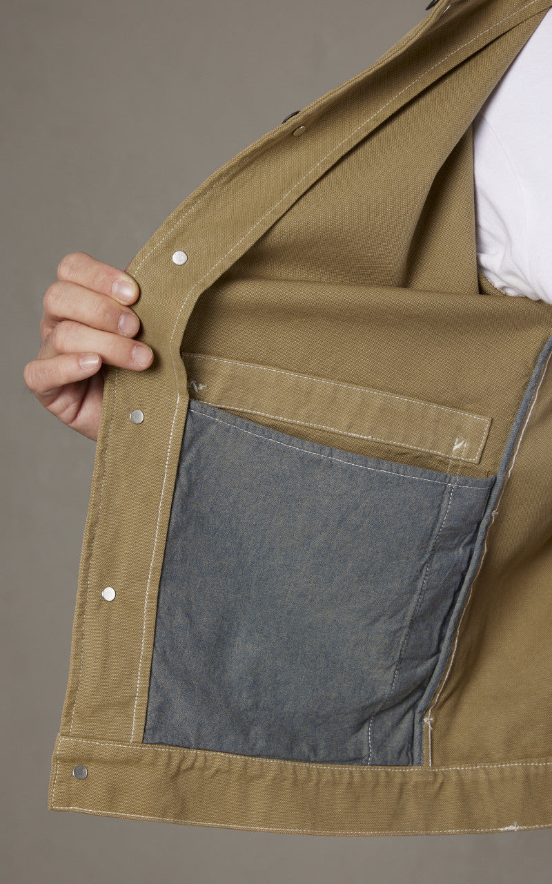Tellason Montana Jacket Sould Canvas Desert Sand