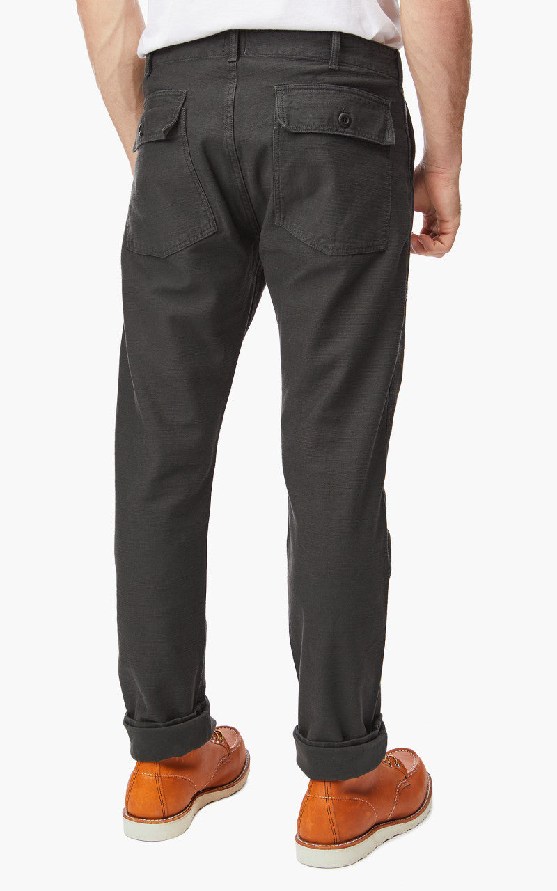 Tellason Fatigue Pant Tapered Sateen Espresso