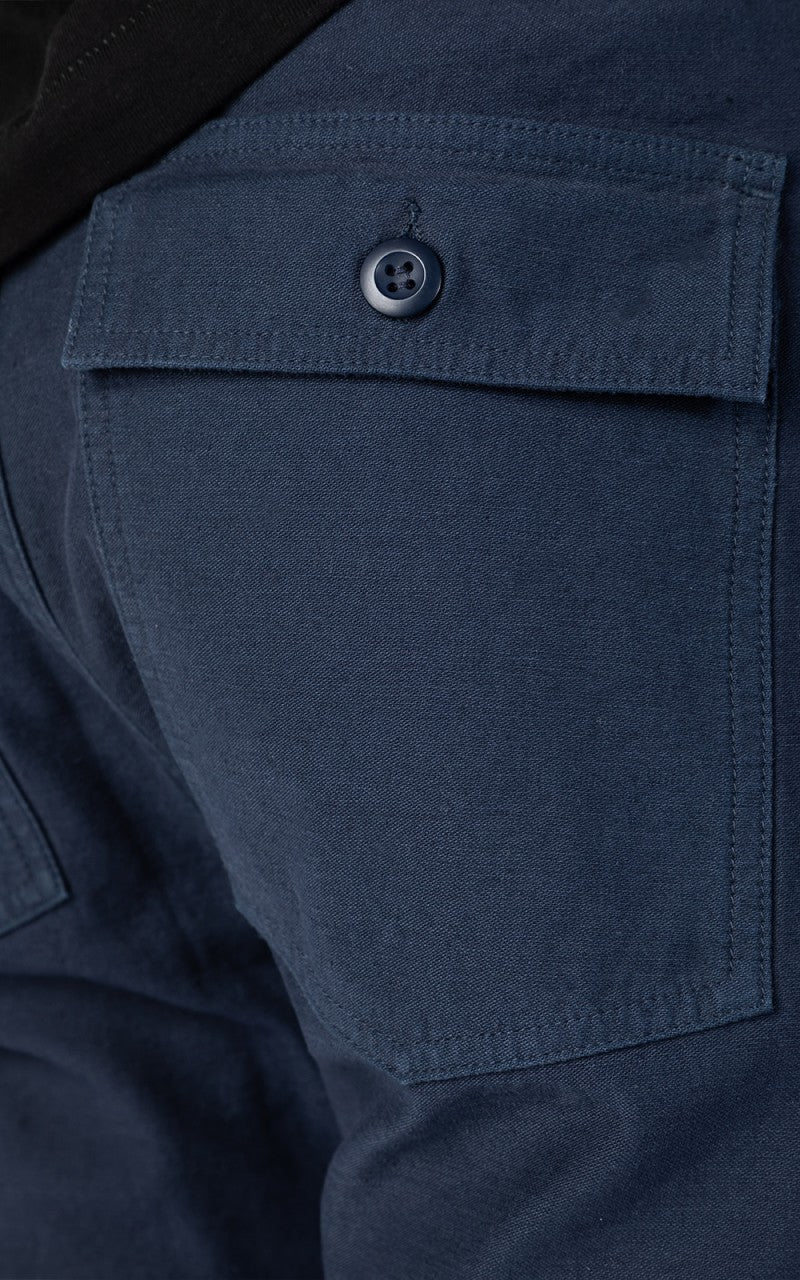 Tellason Fatigue Pant Tapered Sateen Navy