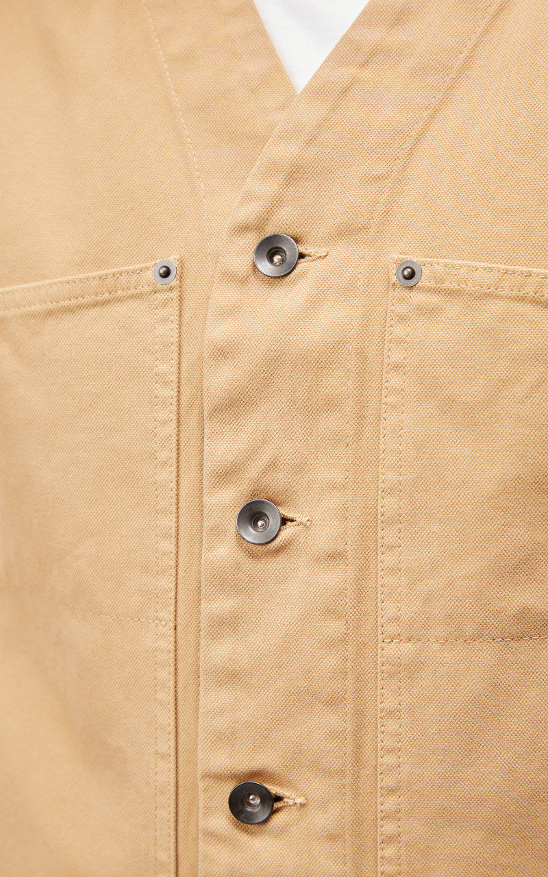 Tellason Ranchhand Vest Soul Canvas Desert Sand
