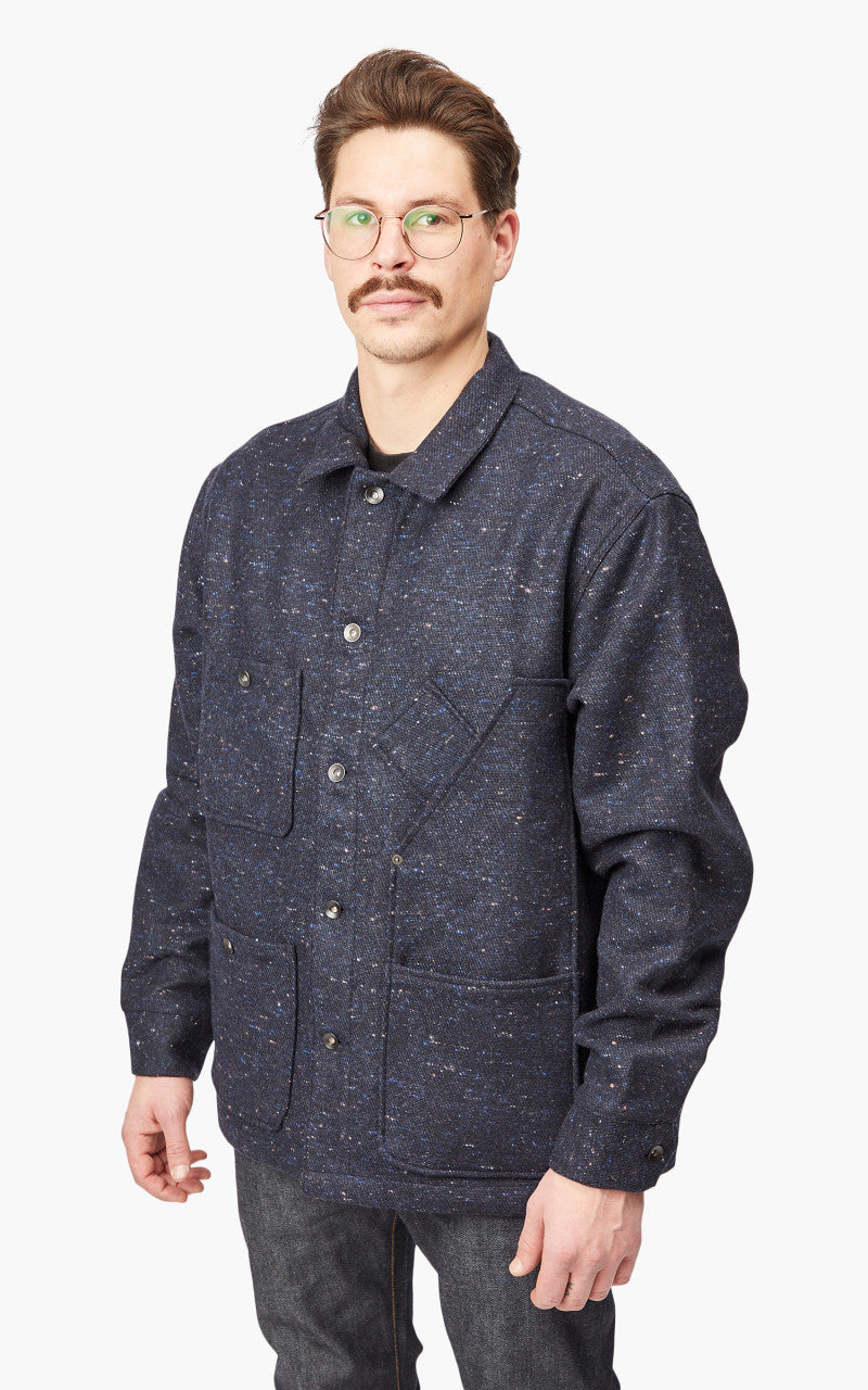 Tellason Coverall Jacket Tommy Wool Navy