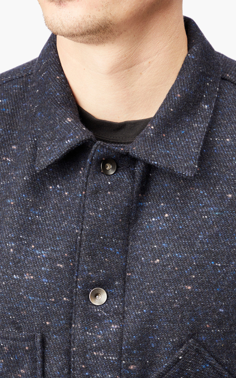 Tellason Coverall Jacket Tommy Wool Navy