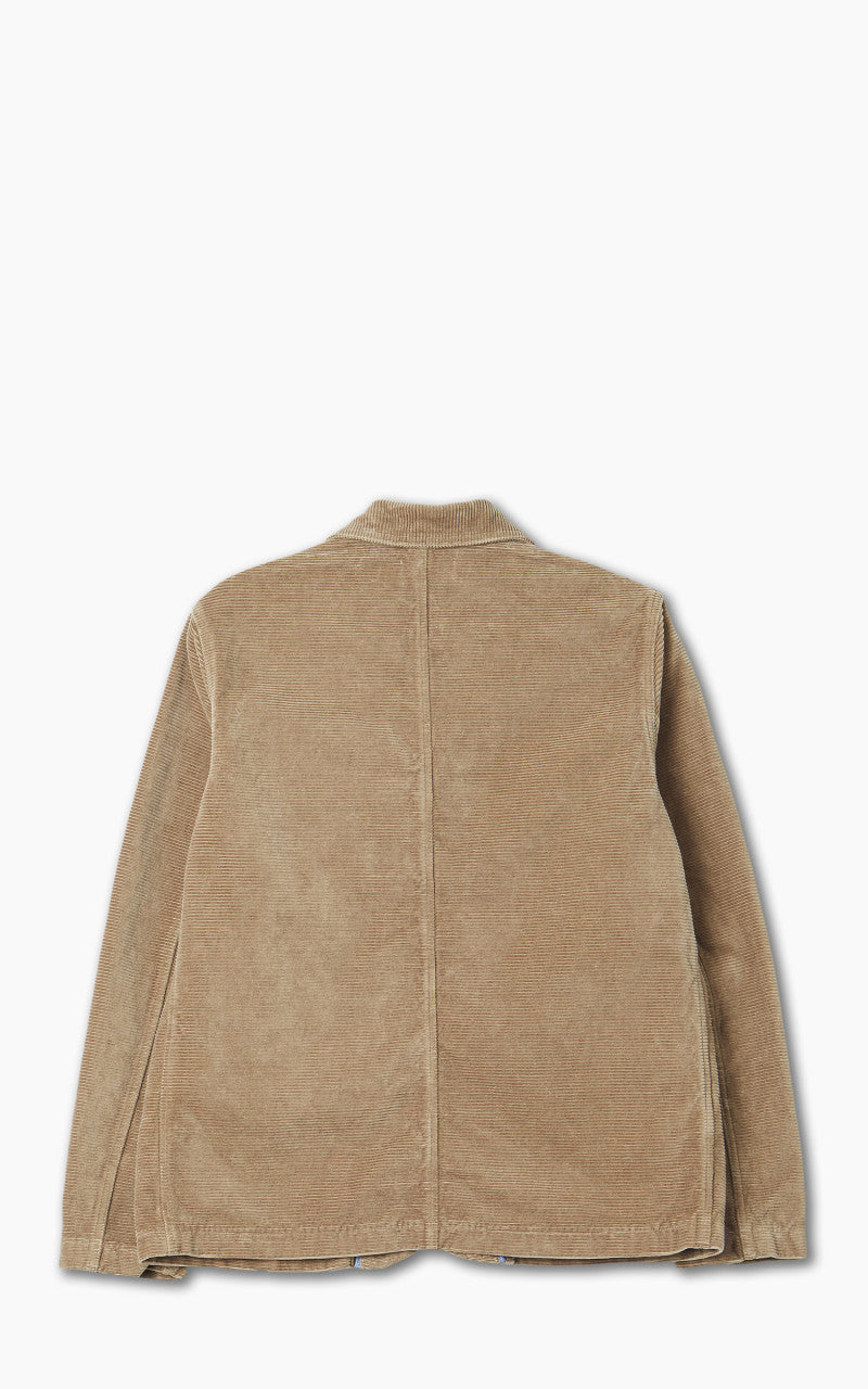 Tellason Shawl Collar Jacket Kindermann Corduroy Taupe