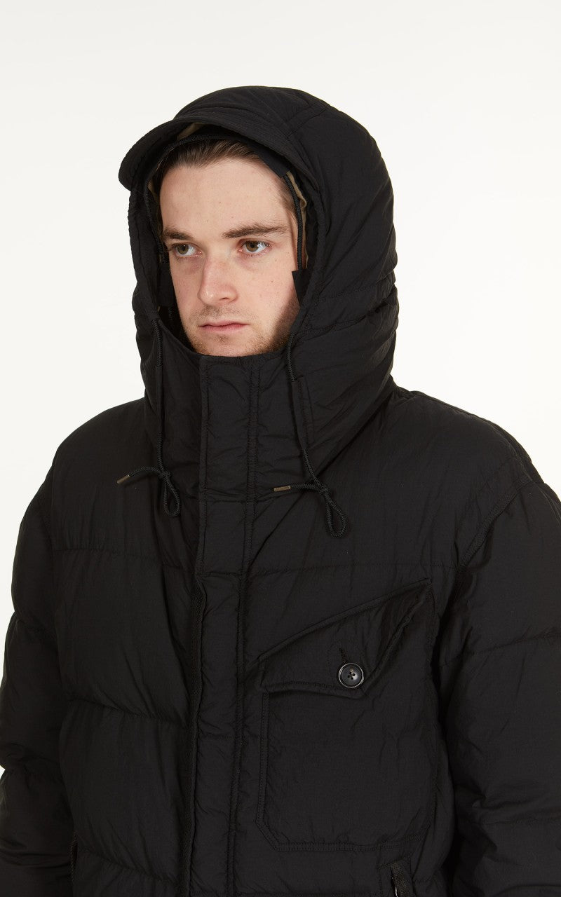 Ten C Survival Down Jacket Black