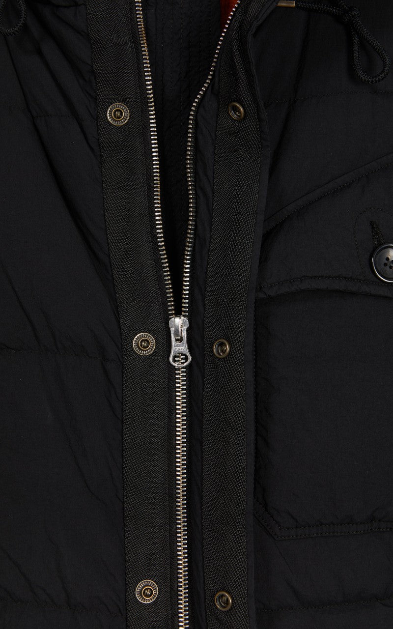 Ten C Survival Down Jacket Black