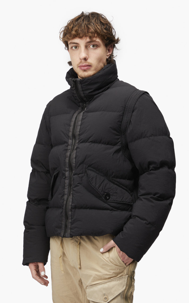 Ten C Austral Down Jacket Vest Black