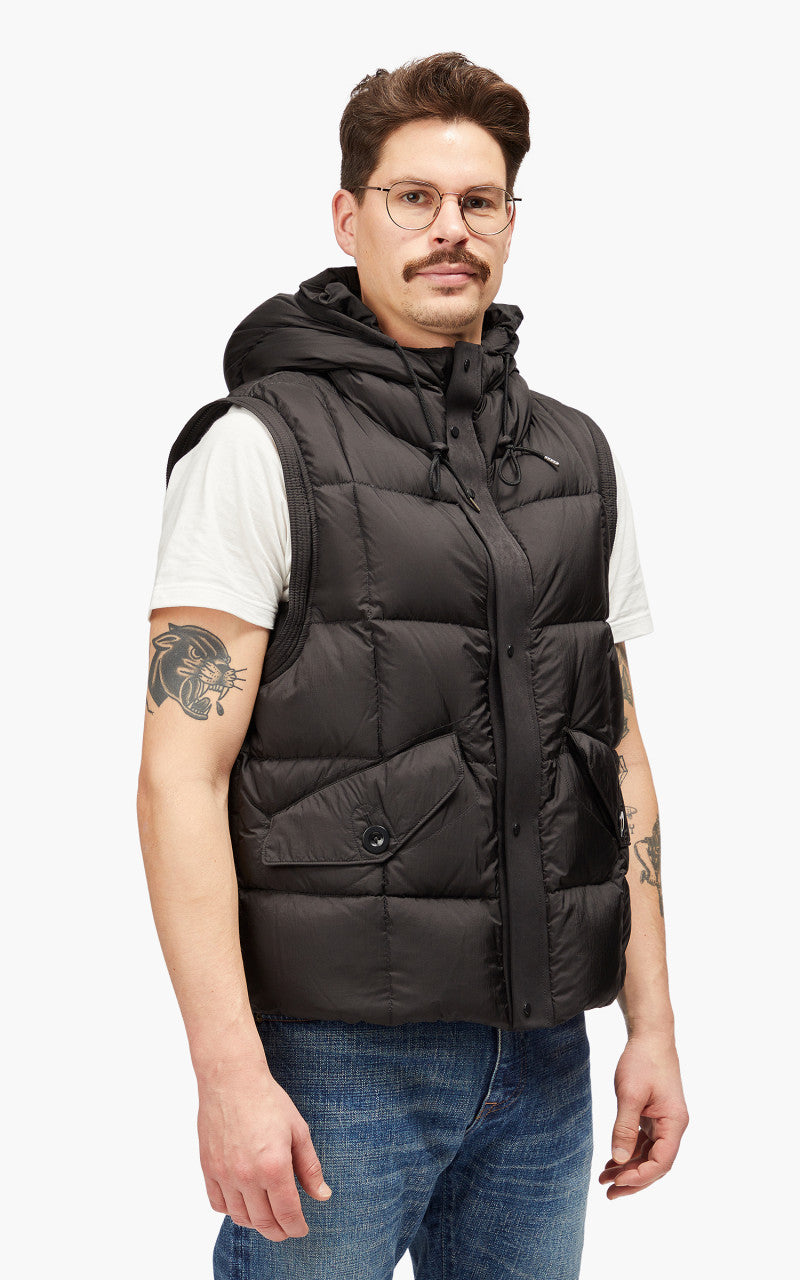 Ten C Hurricane Combo Down Anorak Black