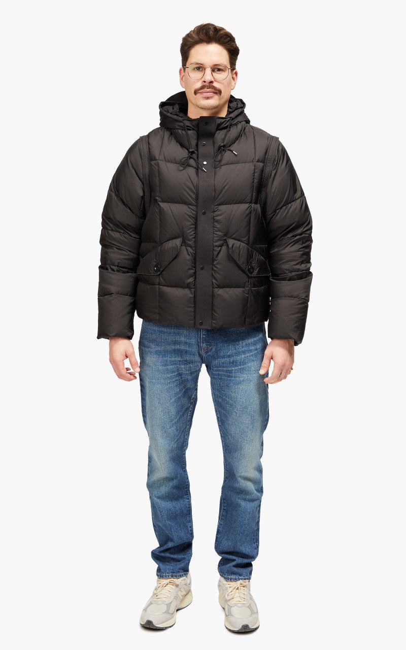 Ten C Hurricane Combo Down Anorak Black